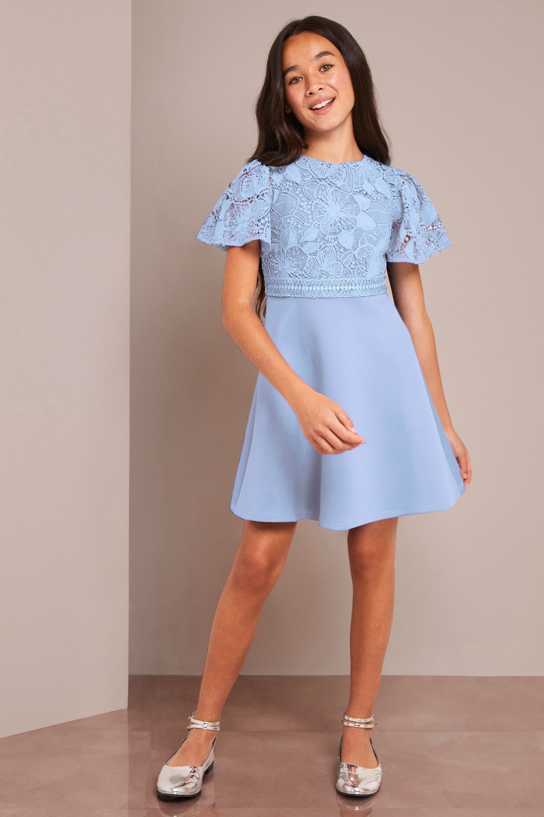 Lipsy light blue dress on sale