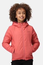 Regatta Red Girls Kyrell Reversible Jacket - Image 4 of 10