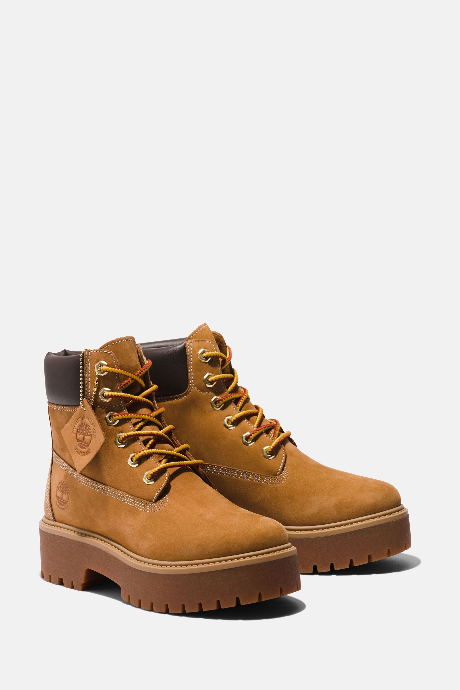 Buy Timberland Platform Stone Street 6 Inch Brown Boots from the Next UK online shop