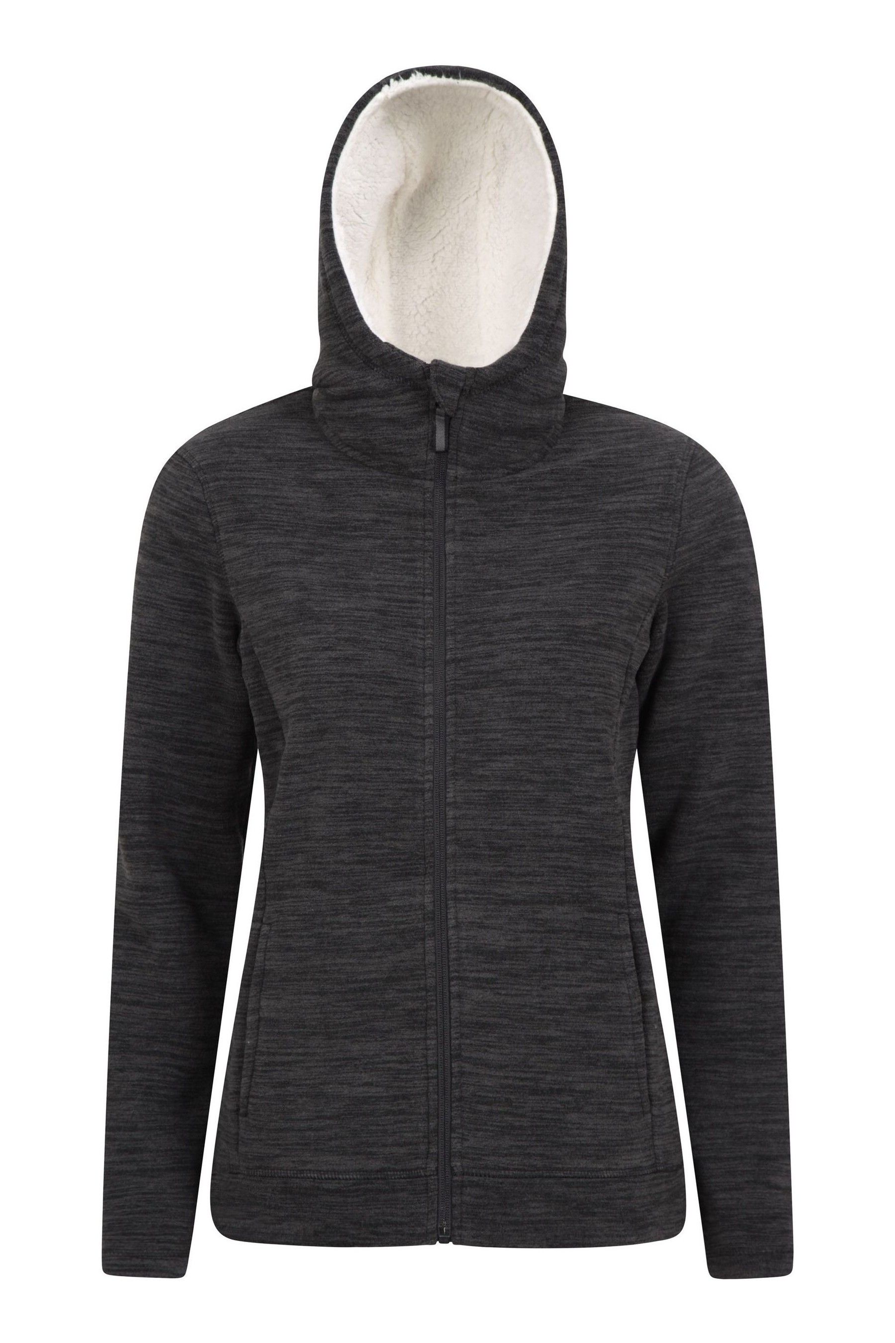 Buy Mountain Warehouse Black Womens Snowdonia Fleece Hoodie from the Next UK online shop