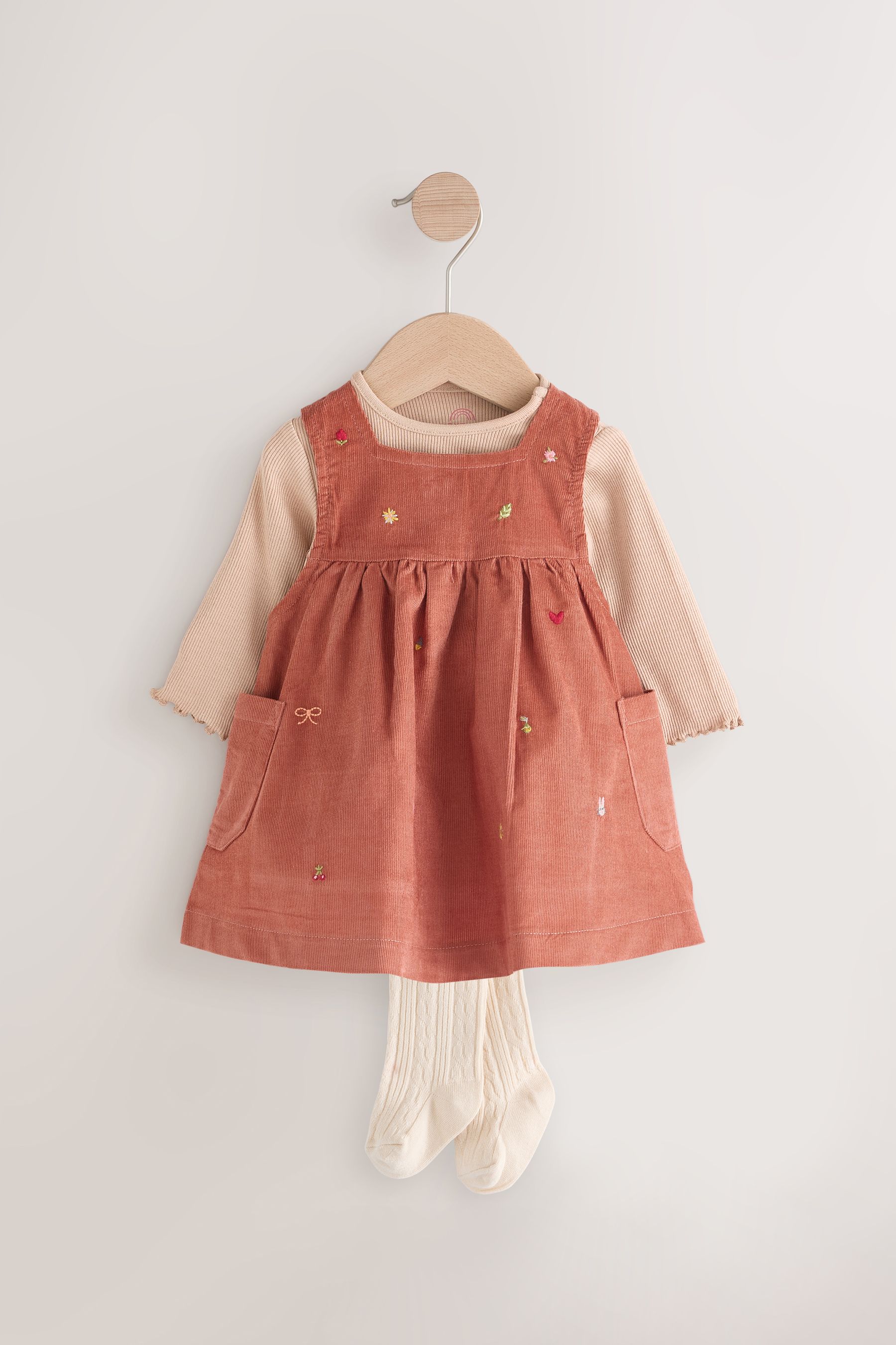 Buy Rust Brown Embroidered Corduroy With 0 . 2 Next Ukraine
