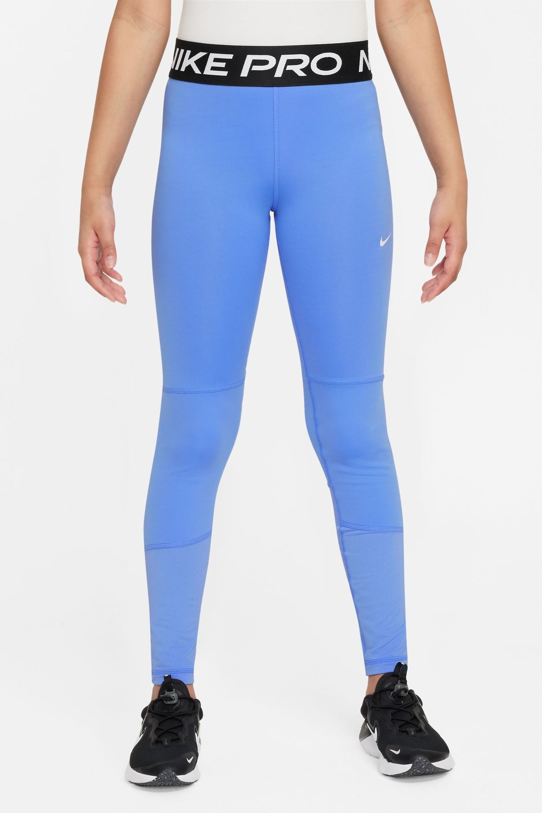 Nike Blue Pro Dri FIT Leggings