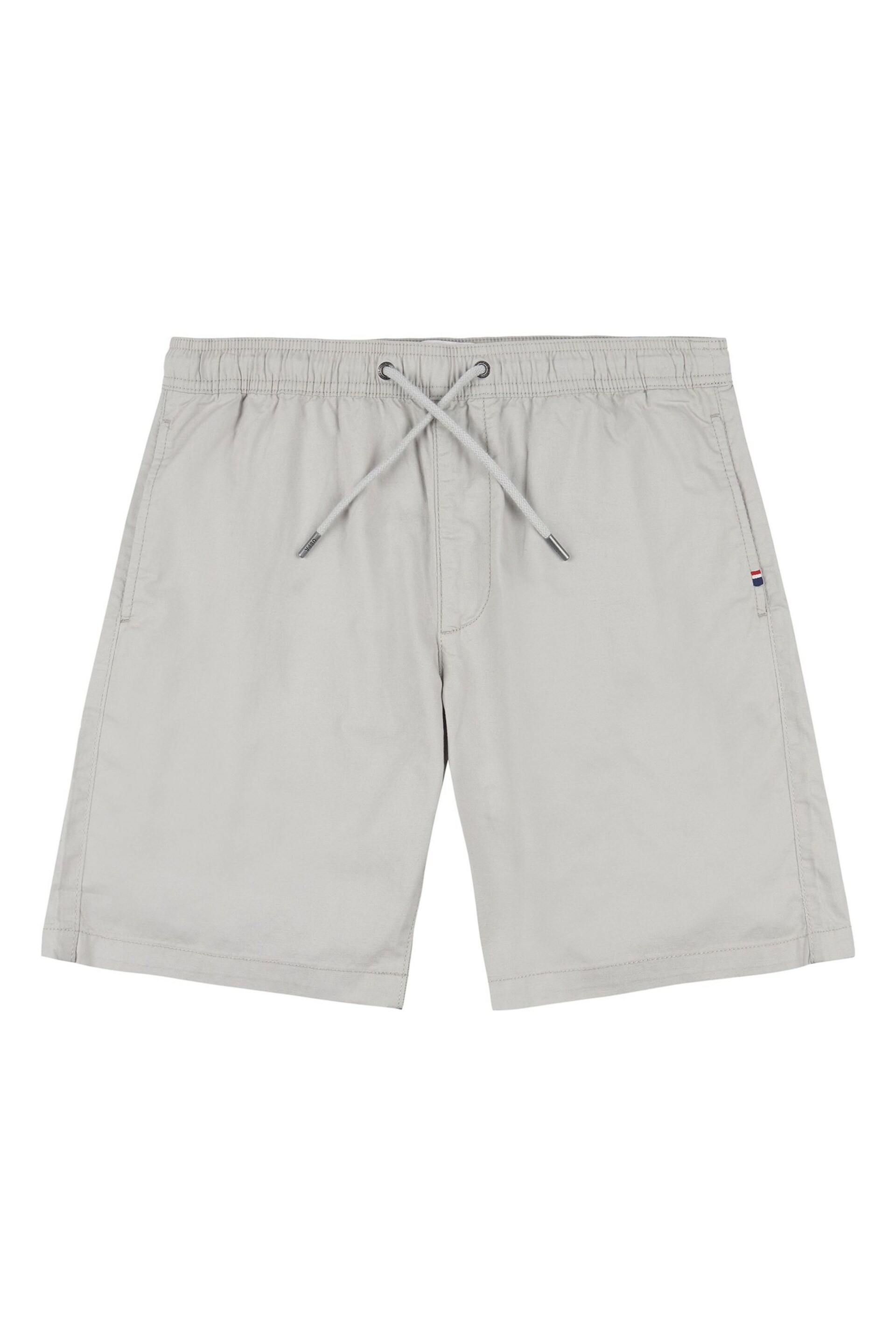 U.S. Polo Assn. Mens Grey Linen Blend Deck Shorts - Image 5 of 6