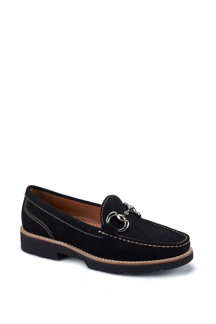 Hotter Black Cove Slip-On Shoes - Image 2 of 4