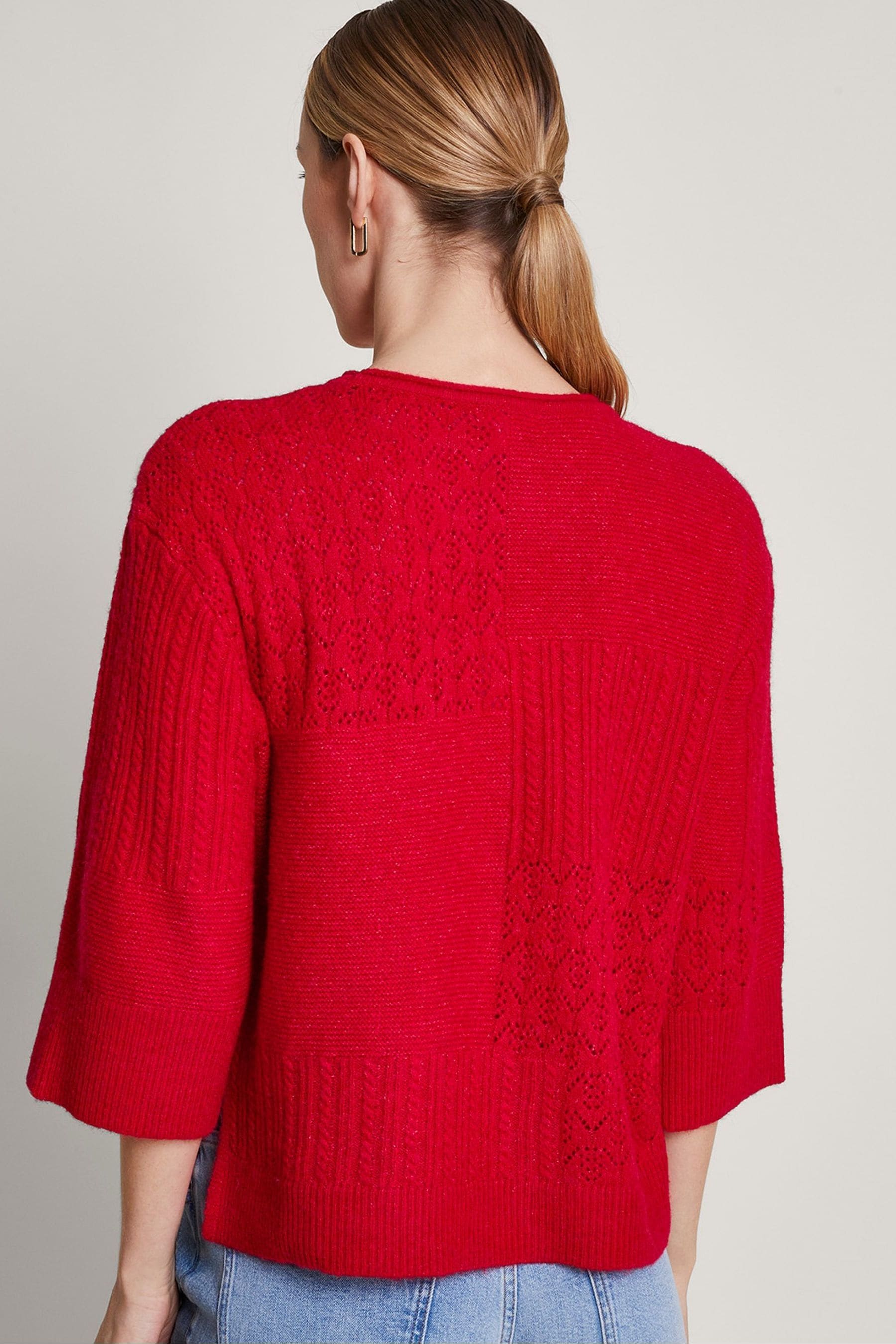 Monsoon red jumper deals