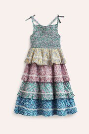 Boden Green Tiered Hotchpotch Sundress - Image 1 of 3