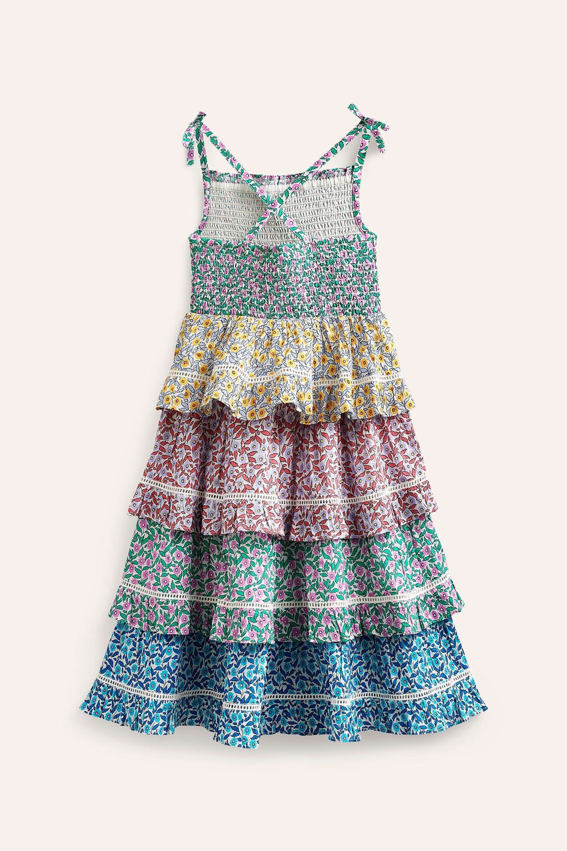 Boden Green Tiered Hotchpotch Sundress - Image 2 of 3