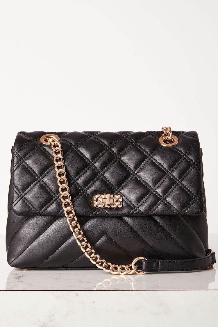 Lipsy Black Multiway Chain Crossbody Bag - Image 2 of 5