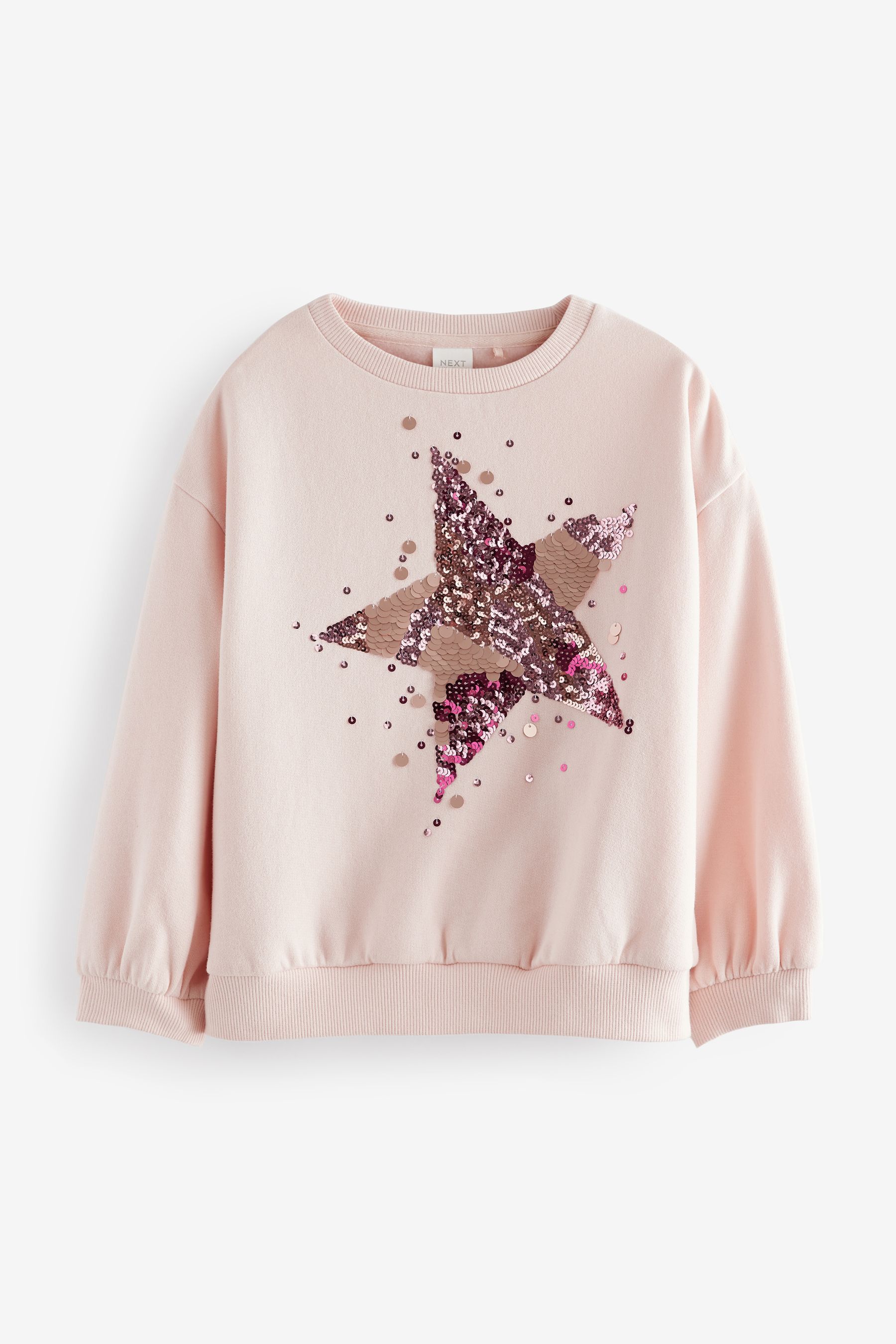Sequin star sweatshirt new arrivals