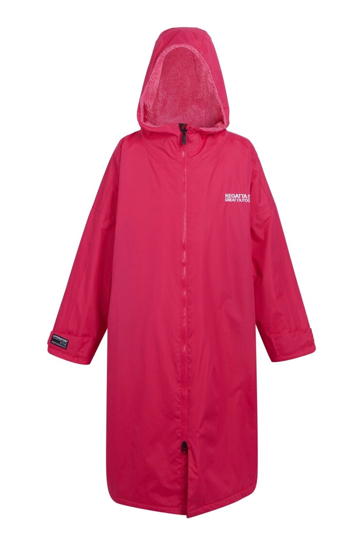 Regatta Pink Adults Waterproof Changing Robe - Image 10 of 12
