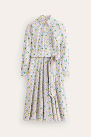 Boden Cream Amy Cotton Midi Shirt Dress - Image 6 of 6
