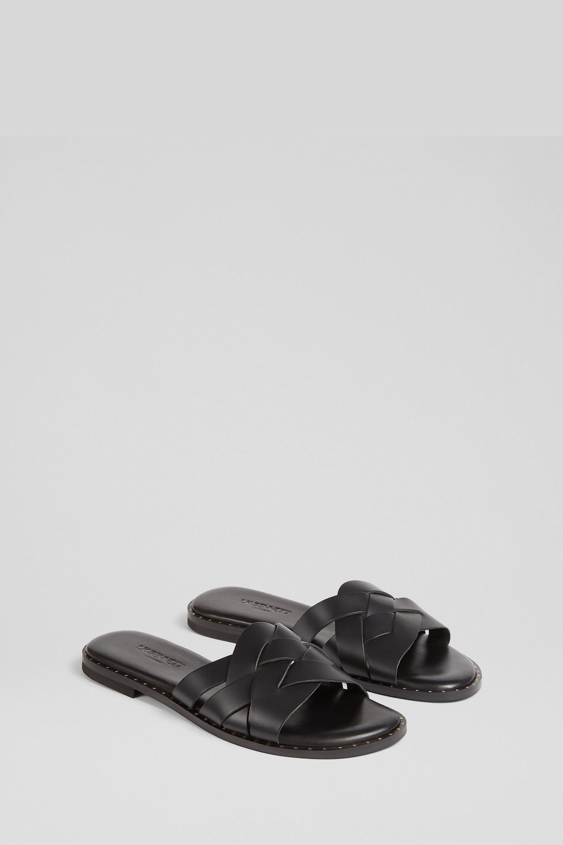 Acheter LK Bennett Leather Amara Flat Sliders from Next Luxembourg