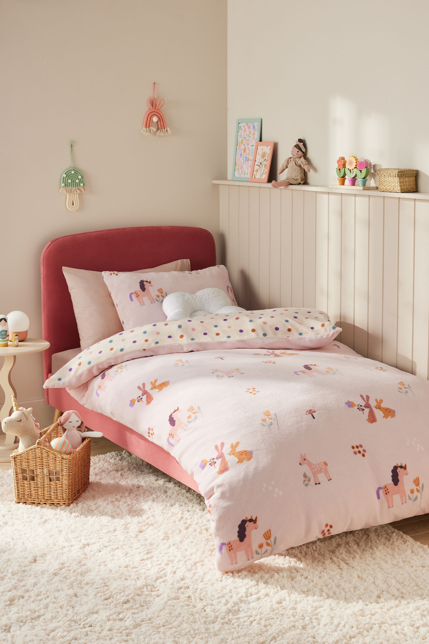 Fleece unicorn bedding outlet