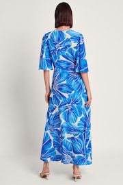 Monsoon Blue Maura Floral Tea Dress - Image 3 of 5