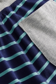 Boden Blue Dark Baggies Jersey Shorts - Image 3 of 3
