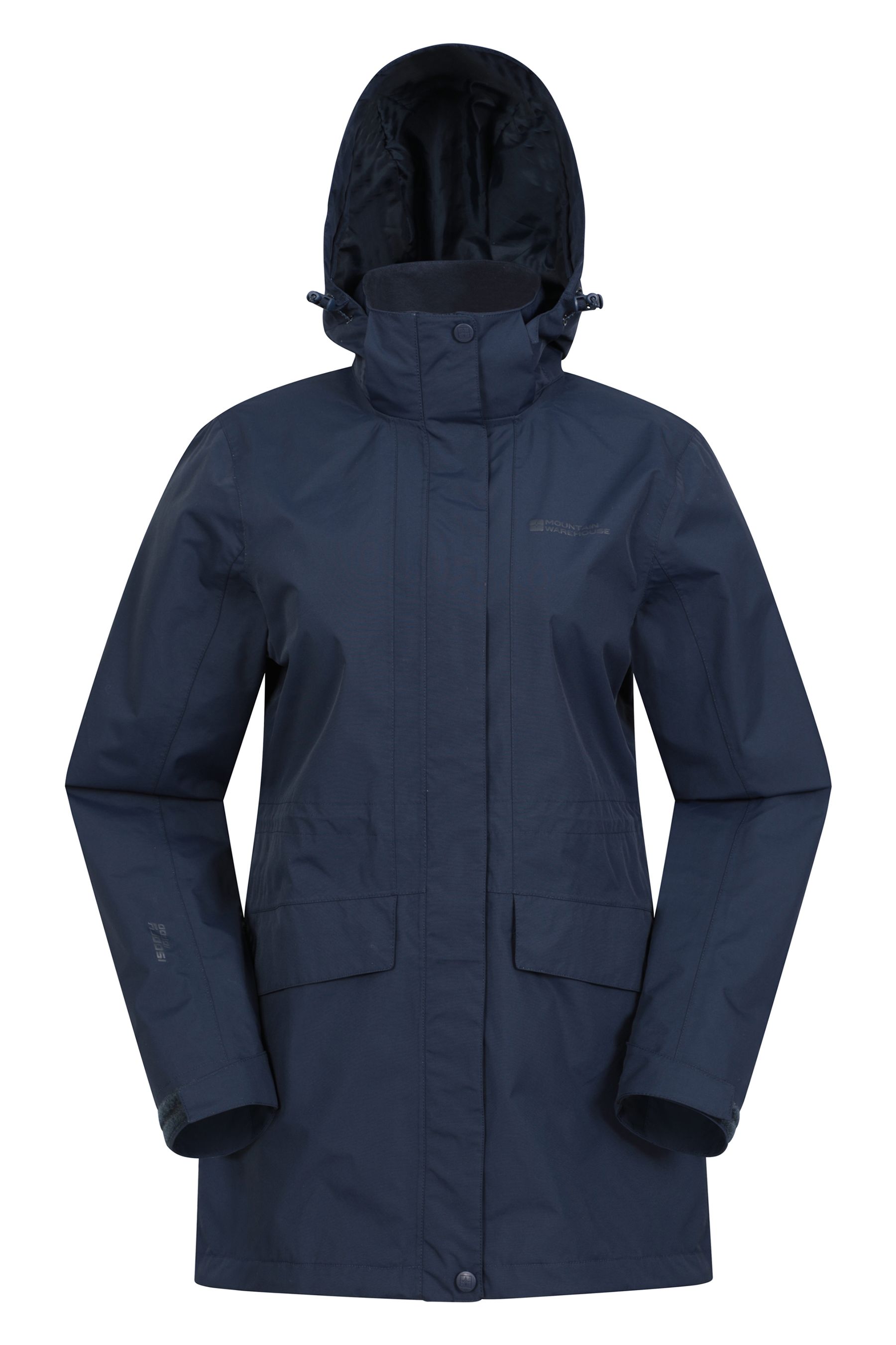 Womens waterproof coats long hot sale