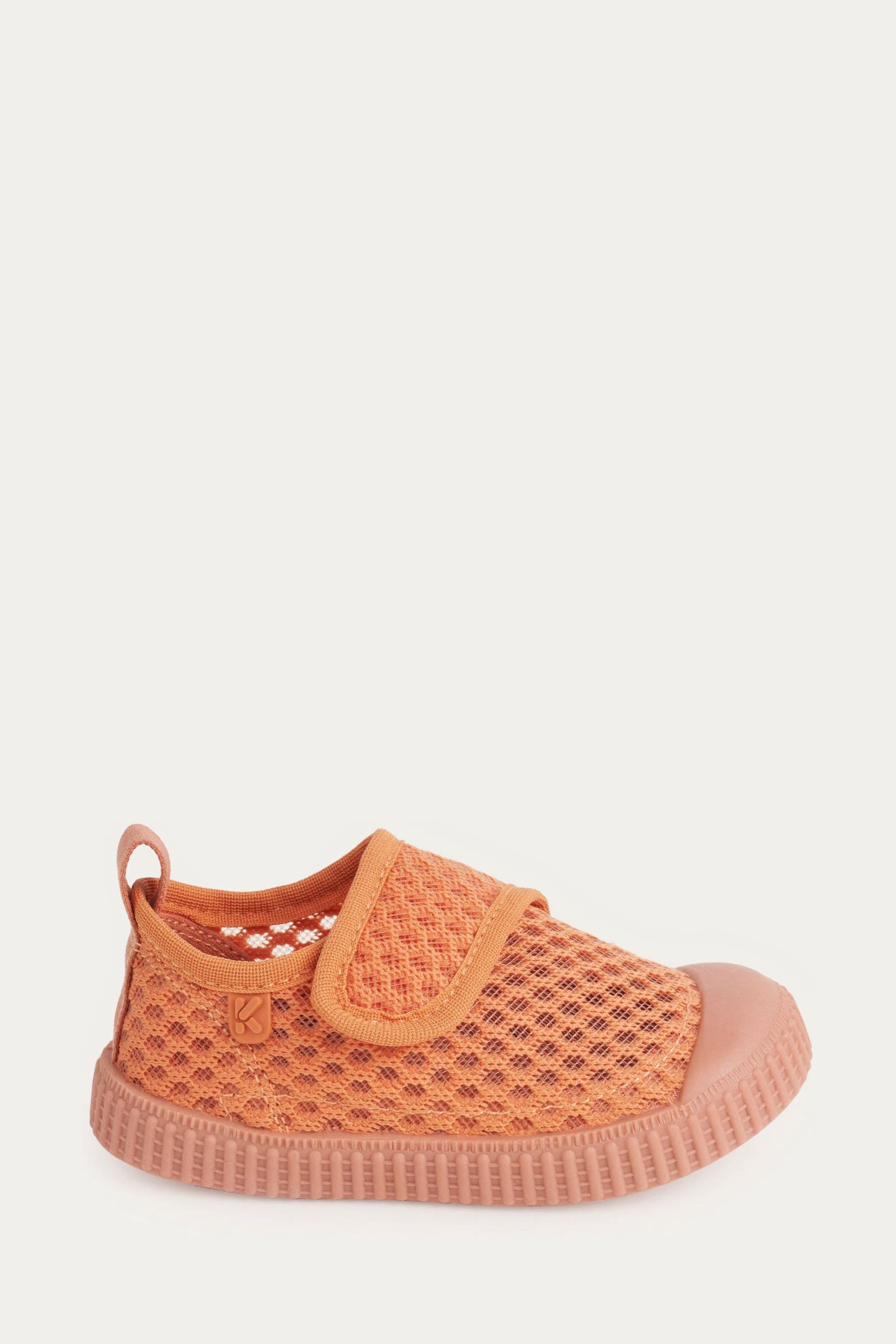 KIDLY Orange Mesh Swim Shoes - Image 2 of 4