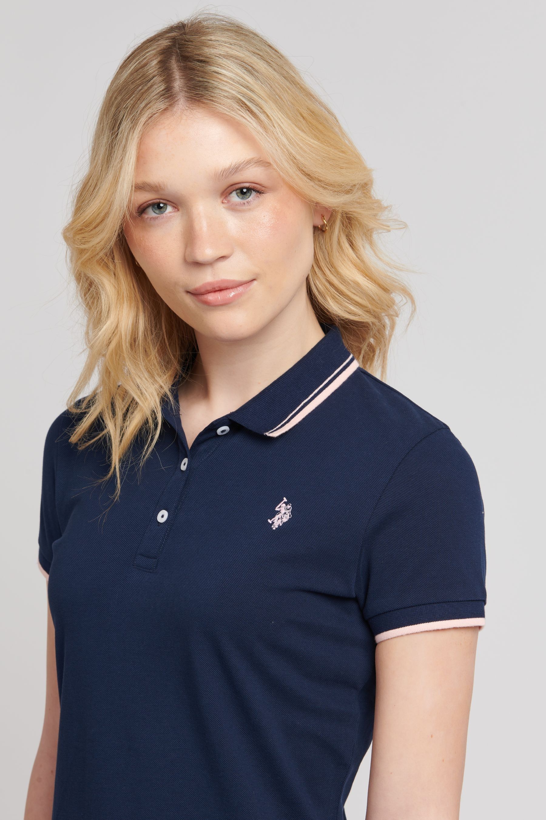 U.S. Polo Assn. Blue Womens Polo Dress