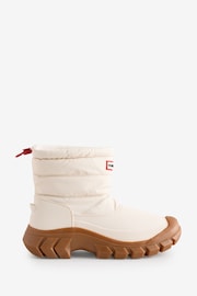 أبيض - Hunter Womens Short Intrepid Snow Boots - Image 1 of 4