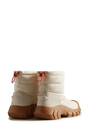 أبيض - Hunter Womens Short Intrepid Snow Boots - Image 3 of 4