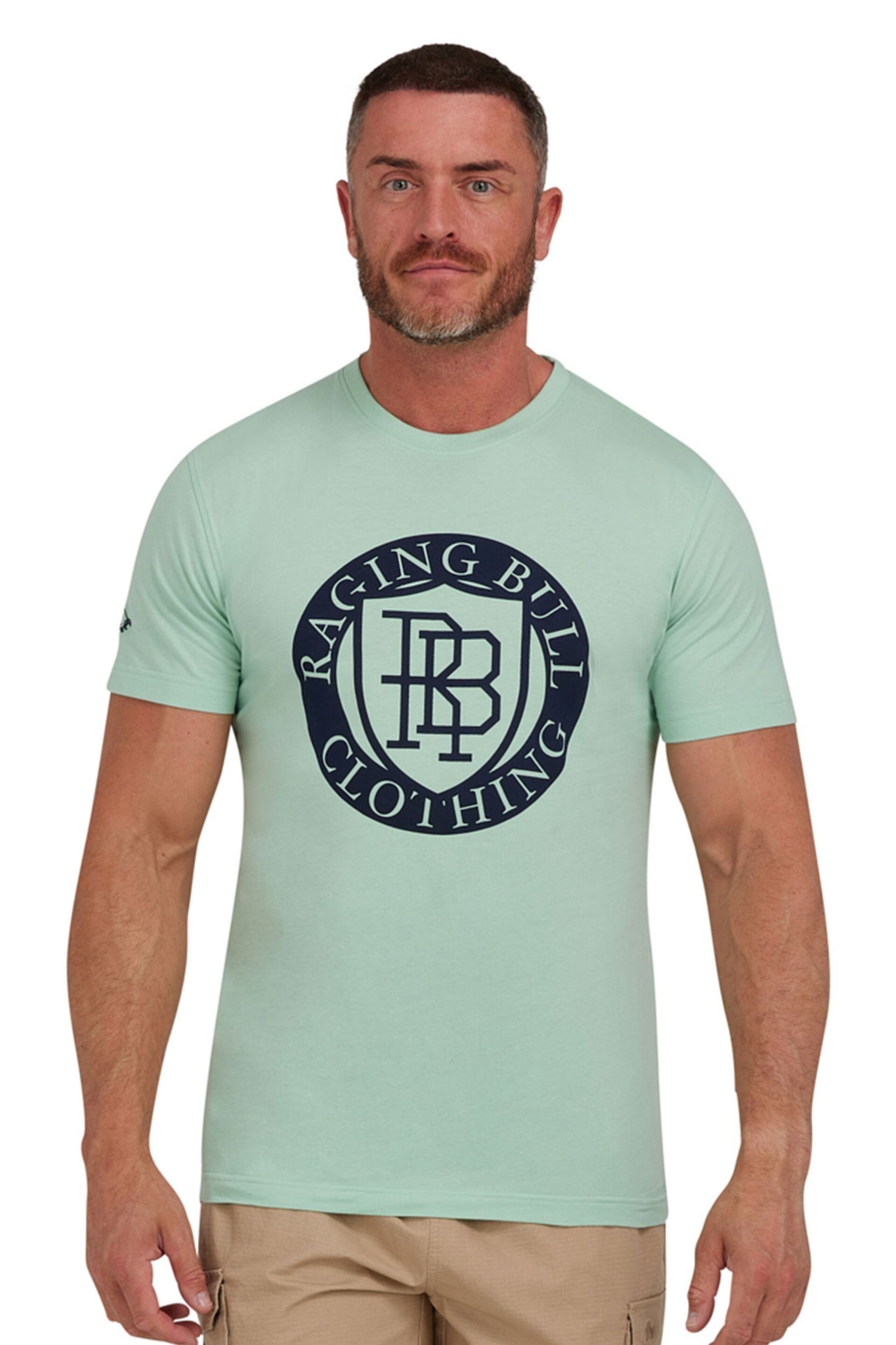 Raging Bull Green Shield T-Shirt - Image 1 of 9