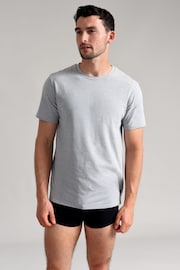 Ted Baker Black Crew Neck T-Shirts 3 Pack - Image 2 of 8