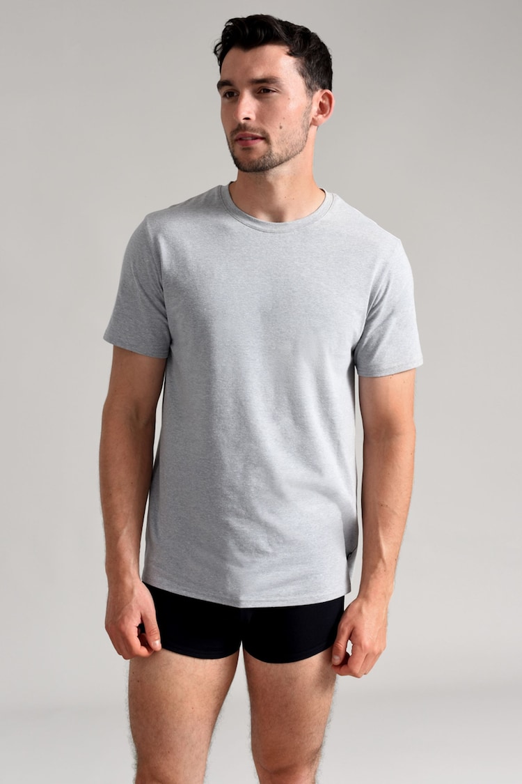 Ted Baker Black Crew Neck T-Shirts 3 Pack - Image 2 of 7