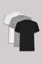 Ted Baker Black Crew Neck T-Shirts 3 Pack - Image 5 of 8
