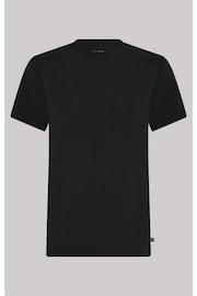 Ted Baker Black Crew Neck T-Shirts 3 Pack - Image 6 of 8
