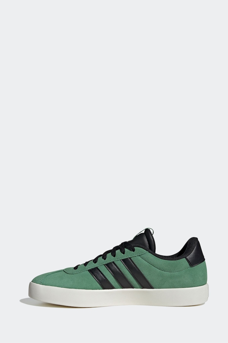 adidas Green/Black VL Court 3.0 Trainers - Image 2 of 8