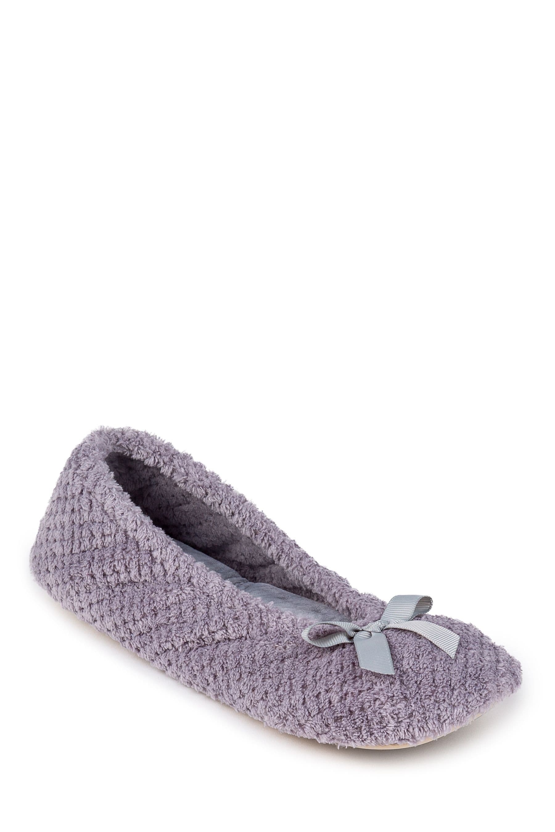 Buy Totes Grey Isotoner Popcorn Slippers from Next Canada