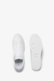Lacoste Carnaby Pro Leather White Trainers - Image 4 of 5