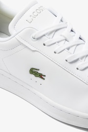 Lacoste Carnaby Pro Leather White Trainers - Image 5 of 5
