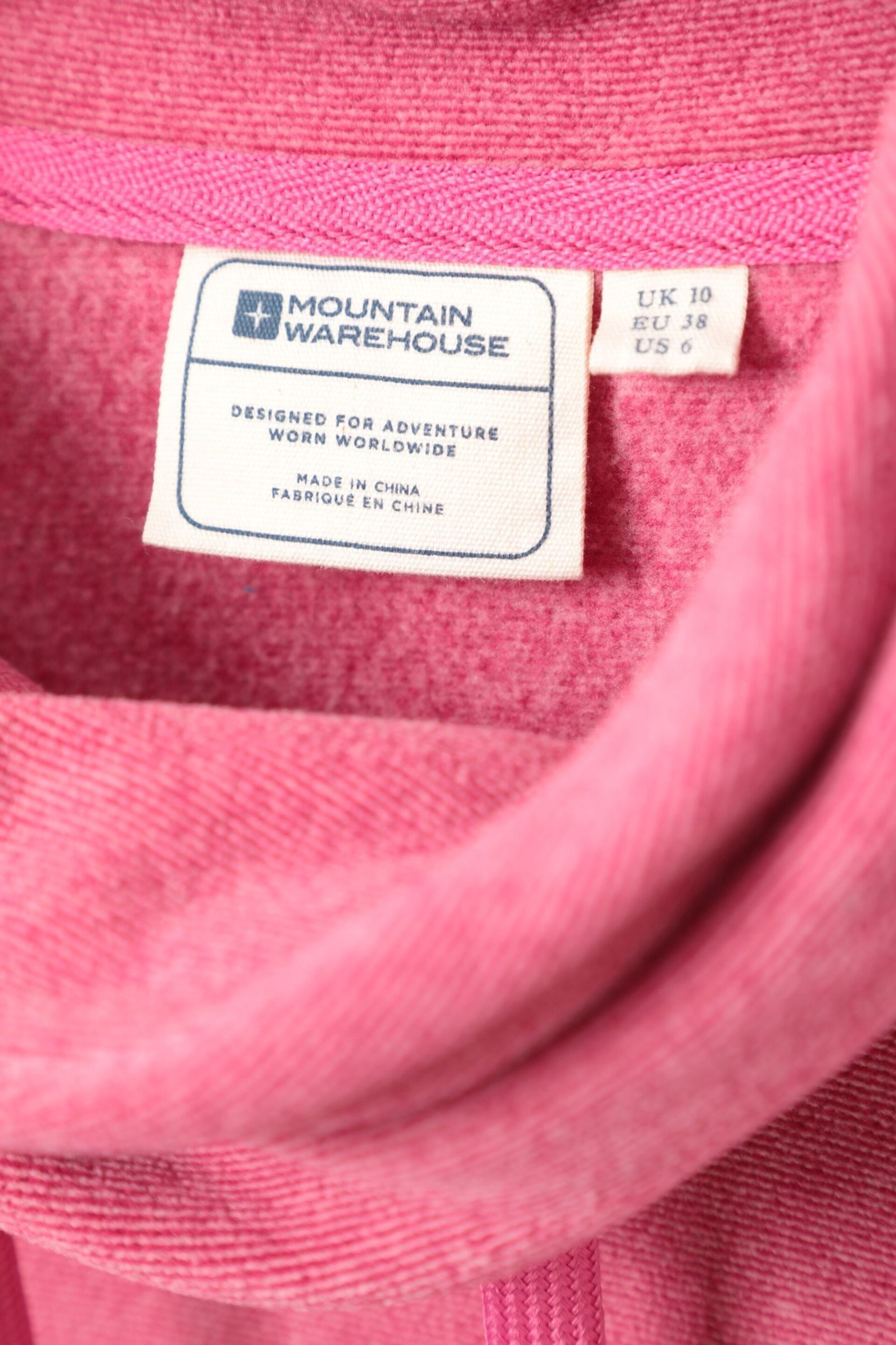Mountain Warehouse Pink Womens Hebridean Cowl Neck Fleece - Image 5 of 5