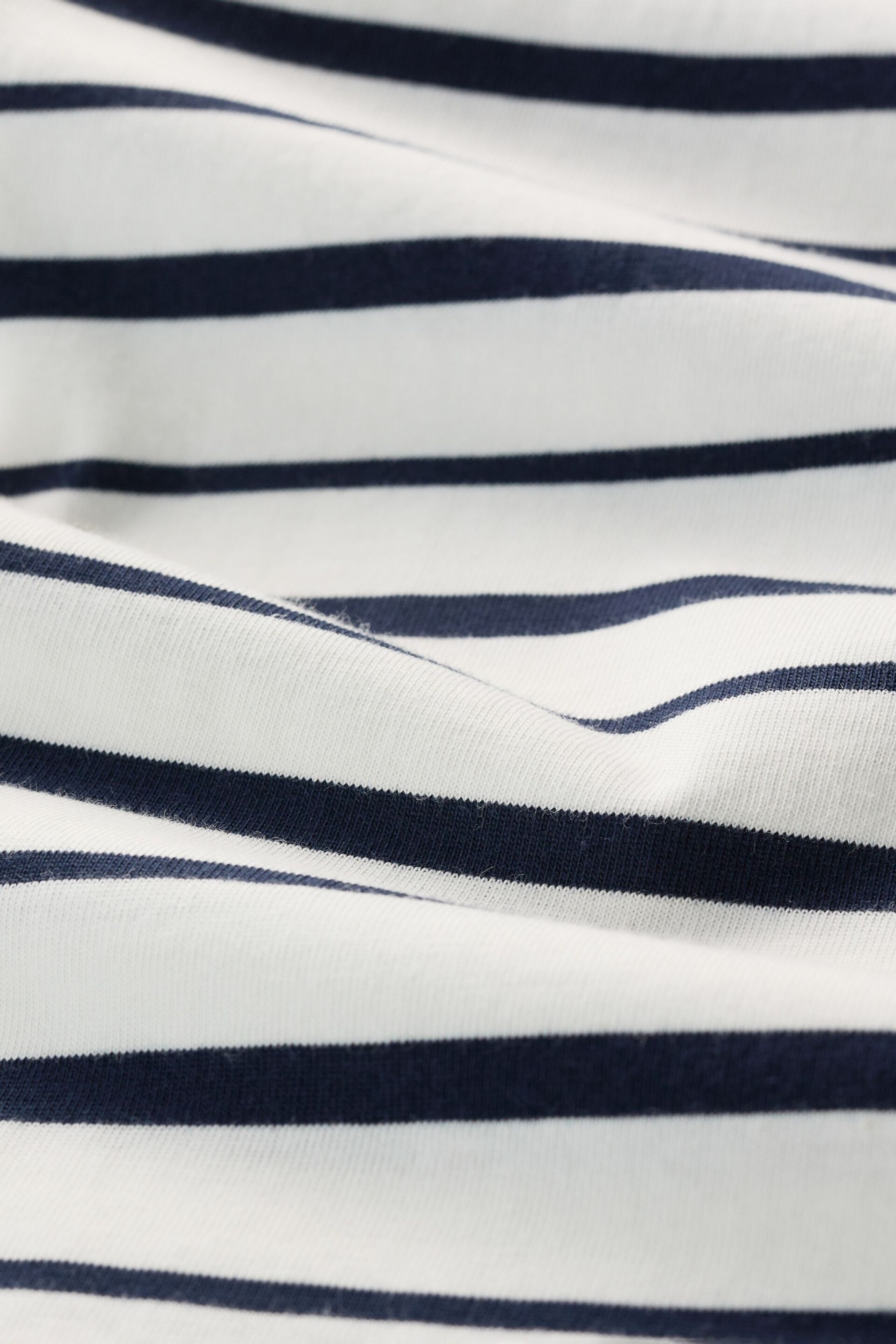 Seasalt Cornwall Natural Striped Sailor T-Shirt - Image 5 of 5