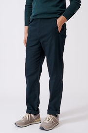 Aubin Blue 100% Cotton Trousers - Image 3 of 7