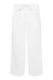 PixieGirl Petite White Wide Leg Trousers - Image 5 of 5