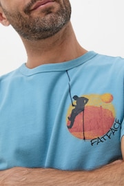 FatFace Blue Climber T-Shirt - Image 5 of 6