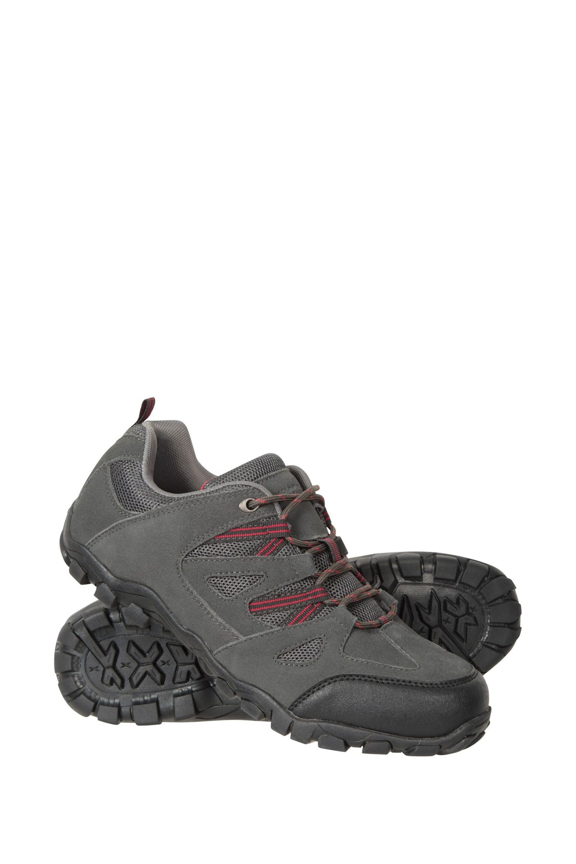 Mountain Warehouse Grey Mens Outdoor III Walking Shoes - Image 1 of 5