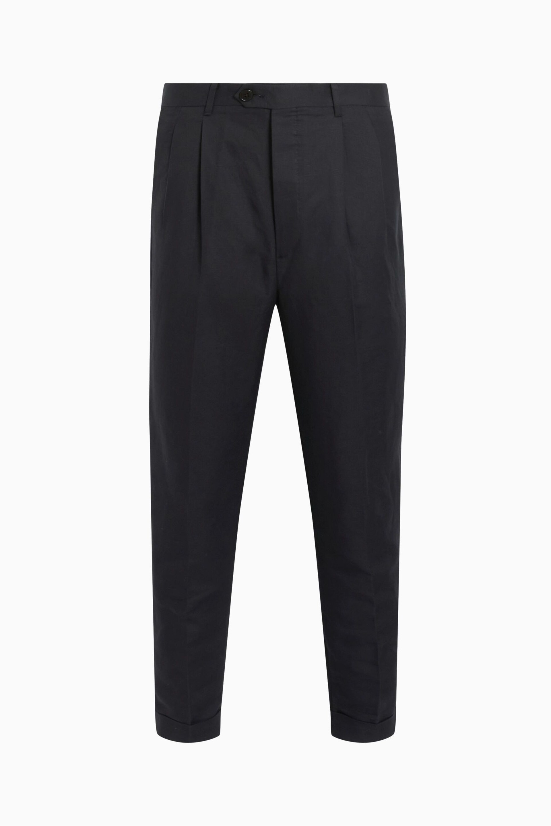 AllSaints Black Cross Tallis Trousers - Image 7 of 7