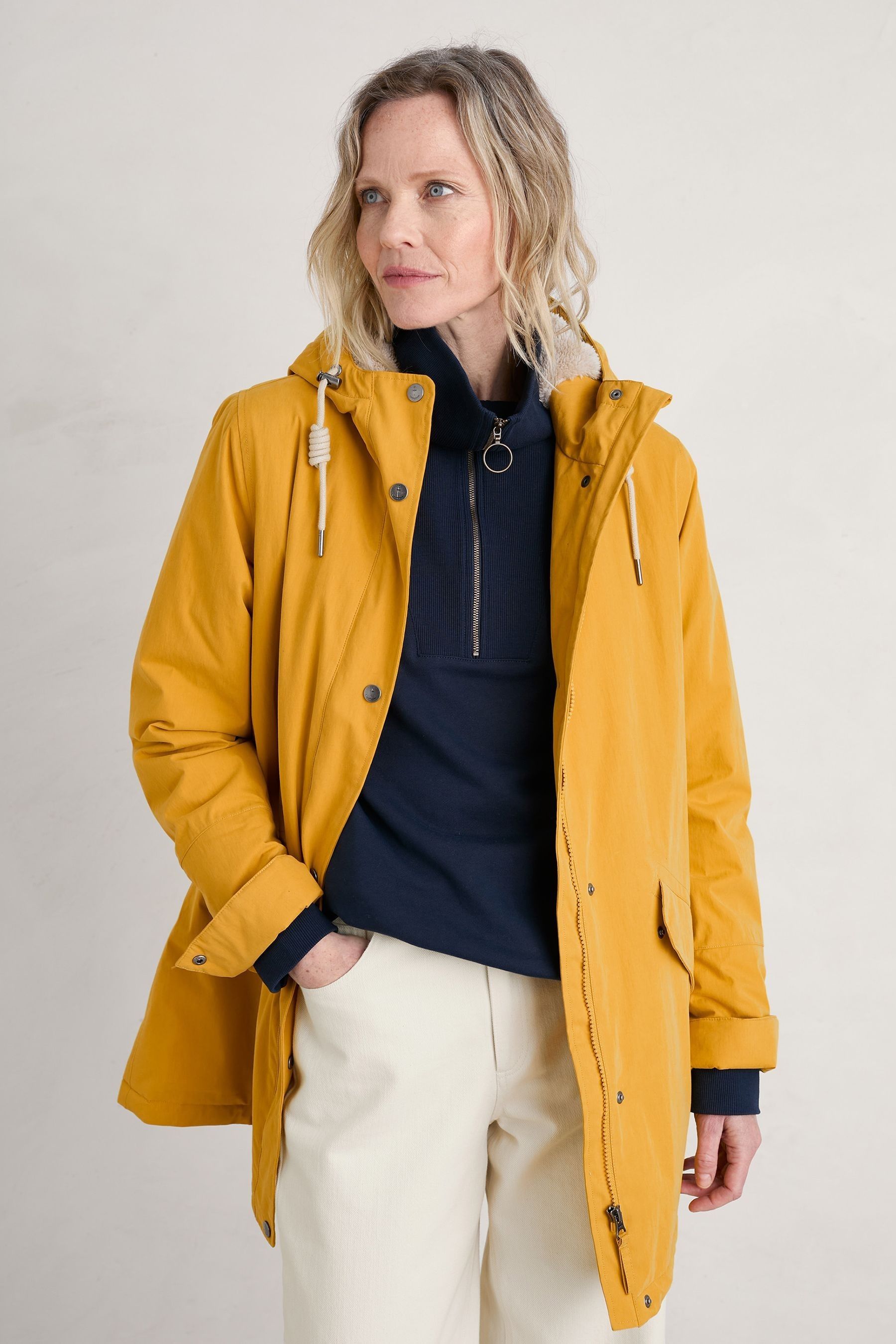 Sea salt ladies waterproof coats discount