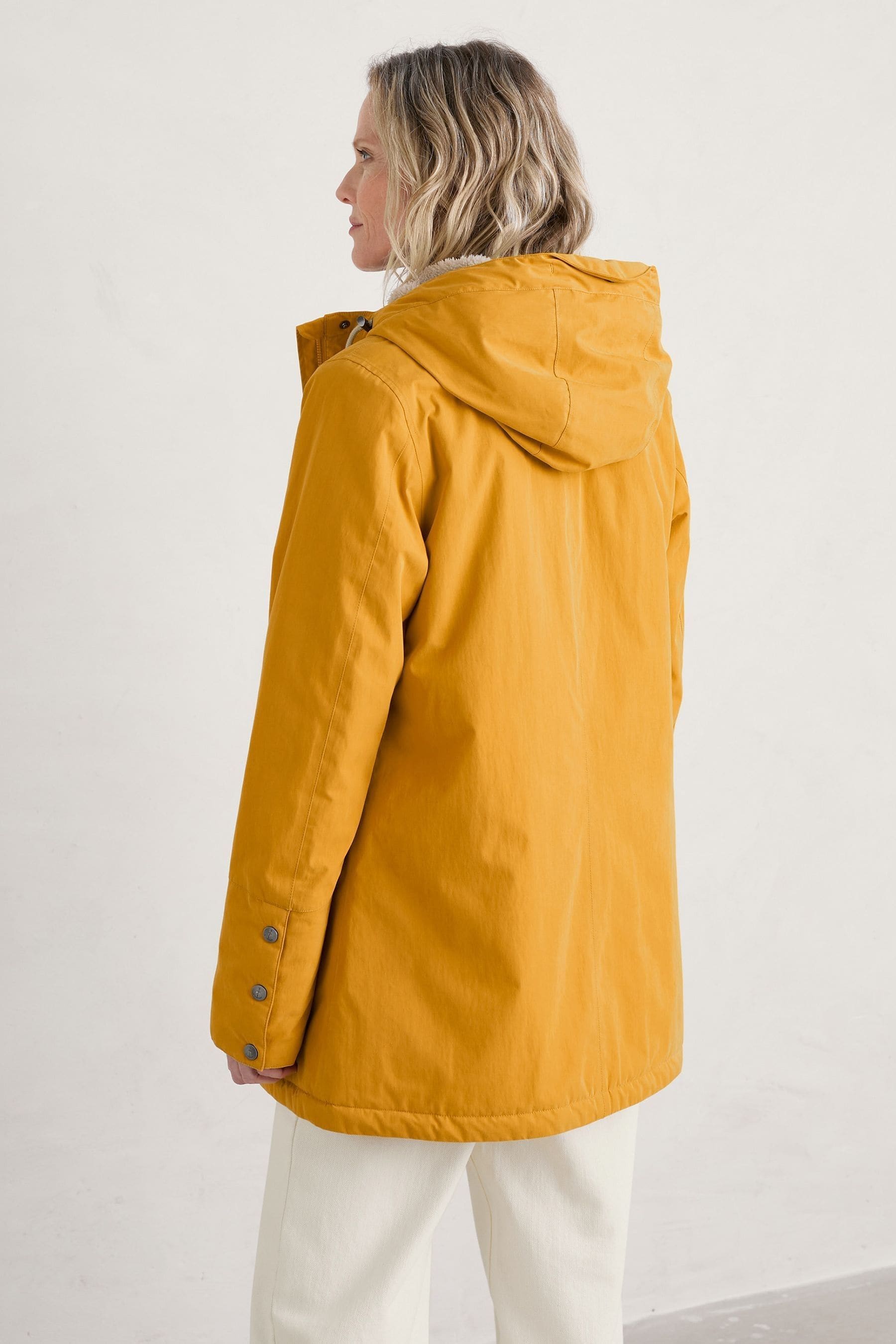 Buy Seasalt Cornwall Yellow River Sea Waterproof Coat from Next USA