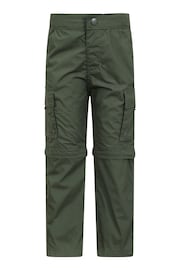 Mountain Warehouse Green Kids Active Convertible Trousers - Image 1 of 5