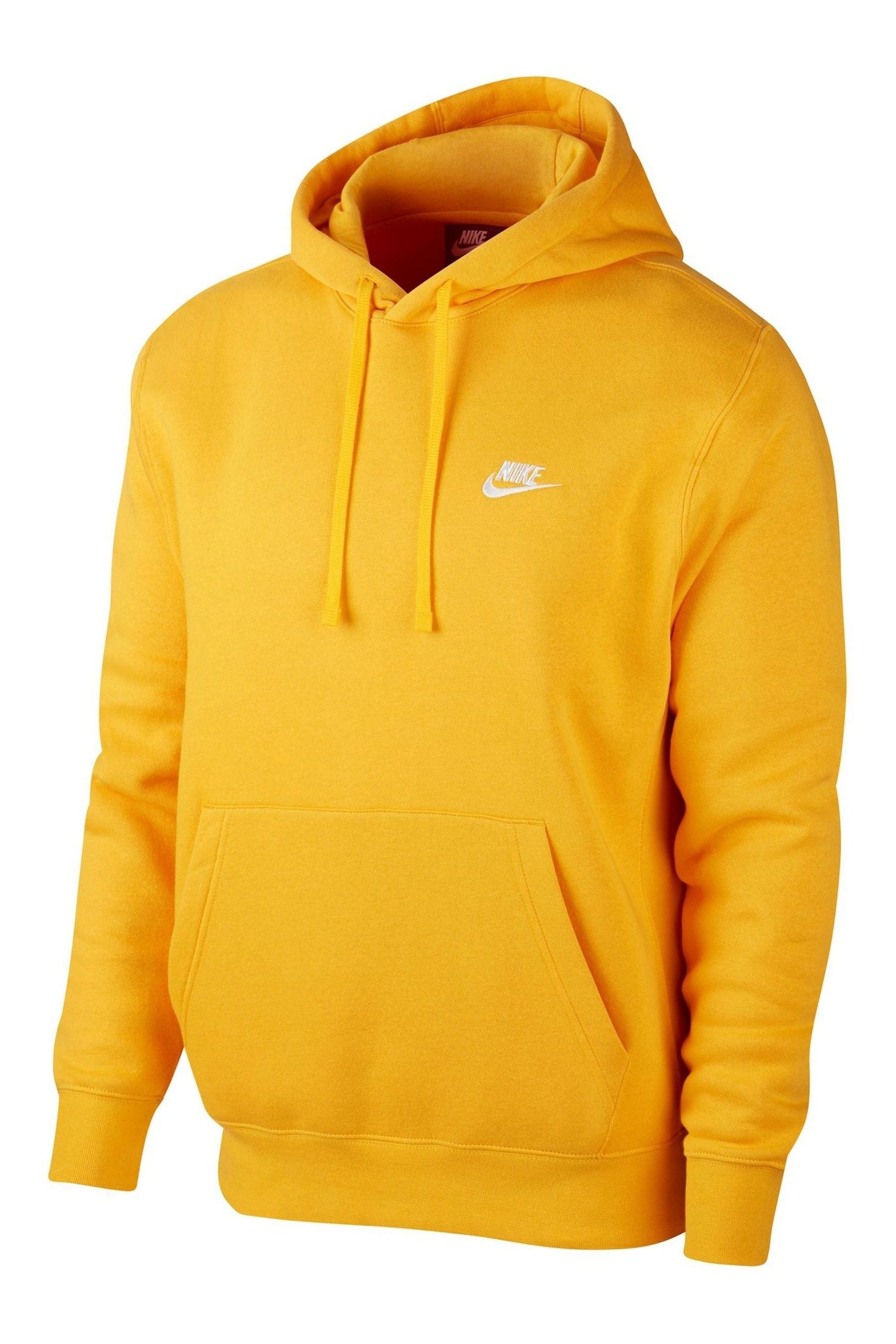 Yellow nike pullover hoodie top