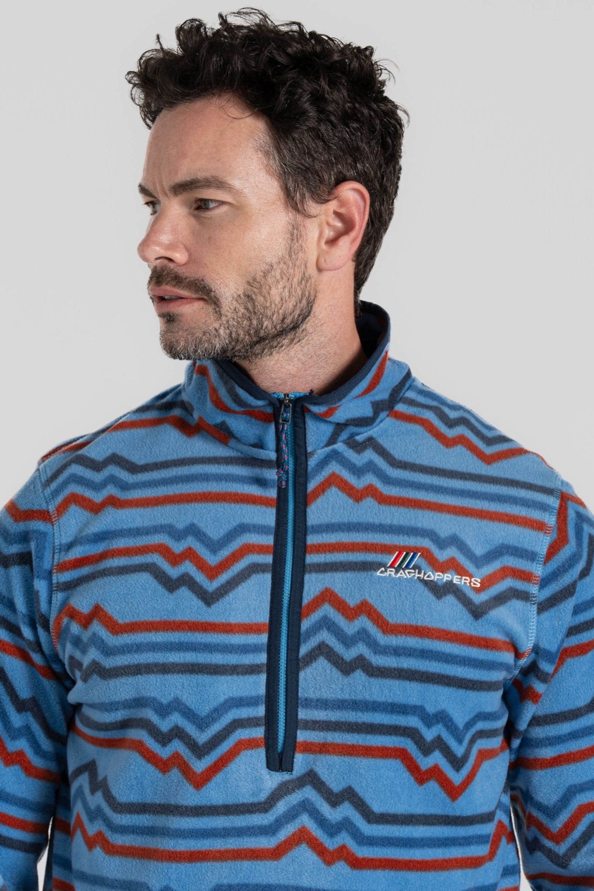Craghoppers Blue Tully Half Zip Jacket - Image 4 of 4