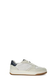 Dune London White Mix Material Edgerton Flexible Sneakers - Image 1 of 5