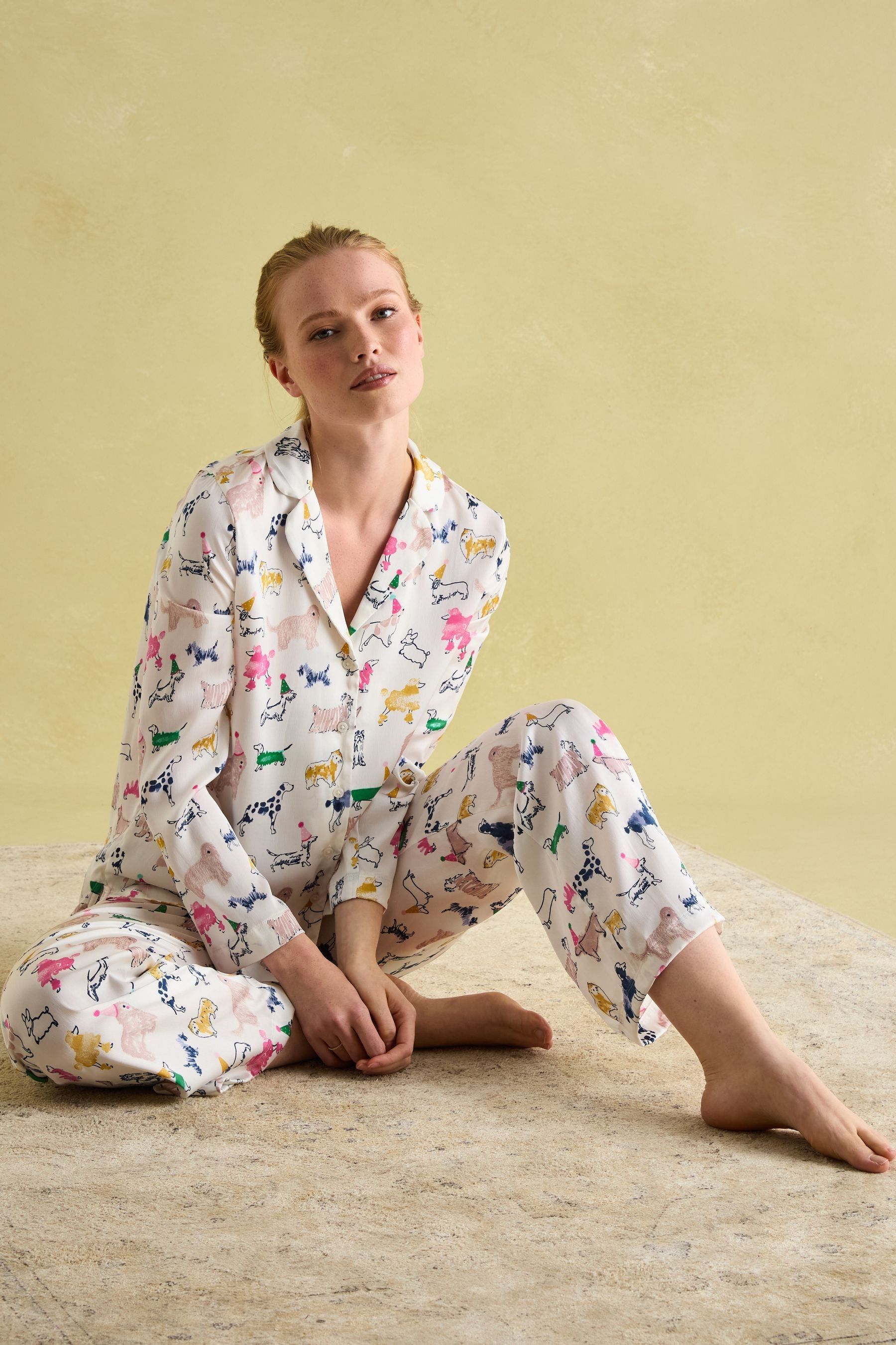 Joules satin pyjamas outlet