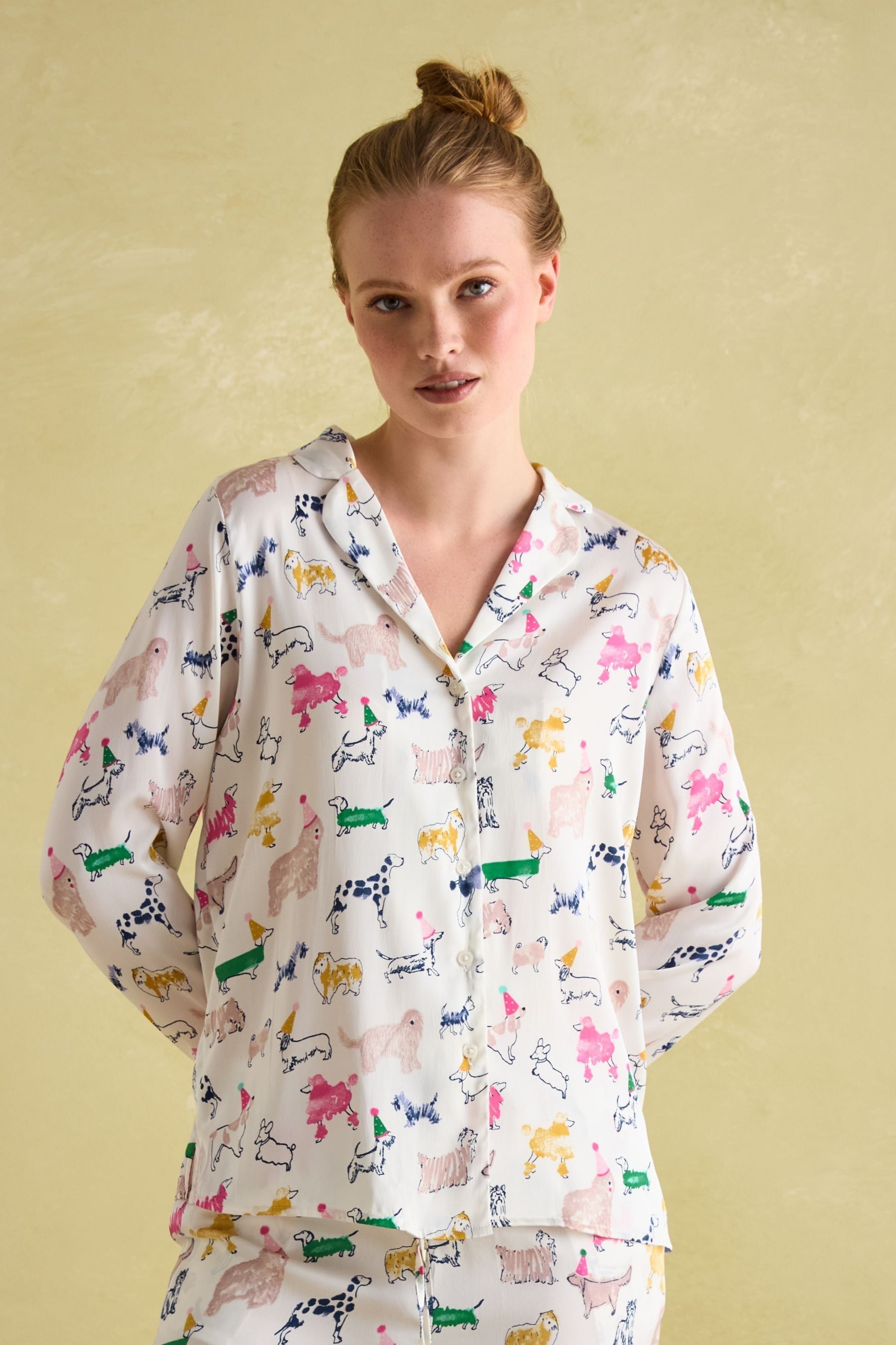 Joules satin pyjamas shop
