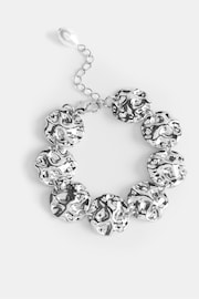 Mint Velvet Silver Tone Disc Bracelet - Image 1 of 4