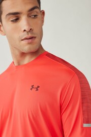 Under Armour Red Red Core Tech T-Shirt - Image 4 of 6